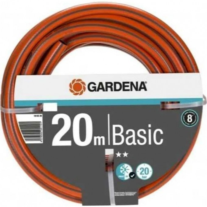 Шланг для полива GARDENA BASIC 1/2" х 20 м 18146-29.000.00 Шланг для полива GARDENA BASIC 1/2" х 20 м 18146-29.000.00