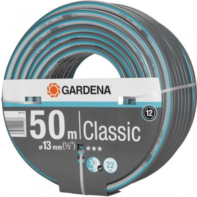 Шланг GARDENA CLASSIC 13 мм (1/2) 50 метров 18010-20.000.00 Шланг GARDENA CLASSIC 13 мм (1/2) 50 метров 18010-20.000.00