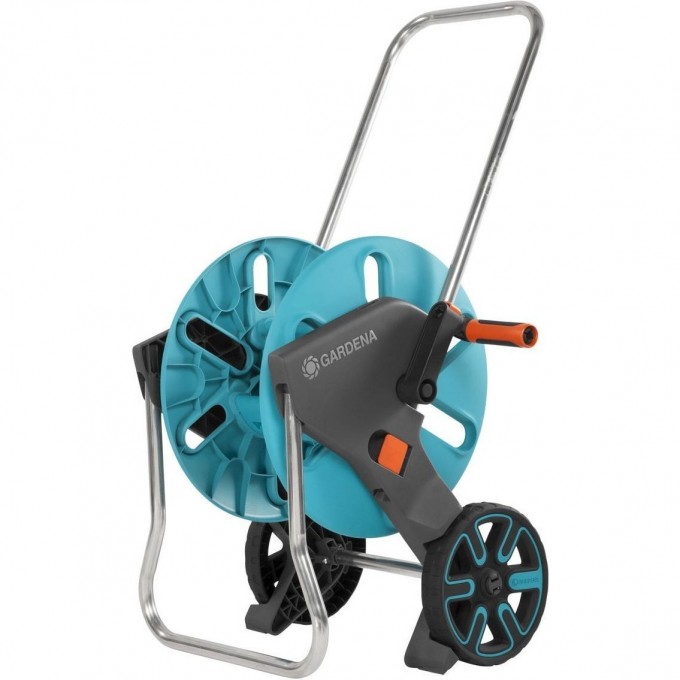 Тележка GARDENA AQUAROLL M со шлангом CLASSIC, 20 м и комплектом для полива 18512-20.000.00 Тележка GARDENA AQUAROLL M со шлангом CLASSIC, 20 м и комплектом для полива 18512-20.000.00